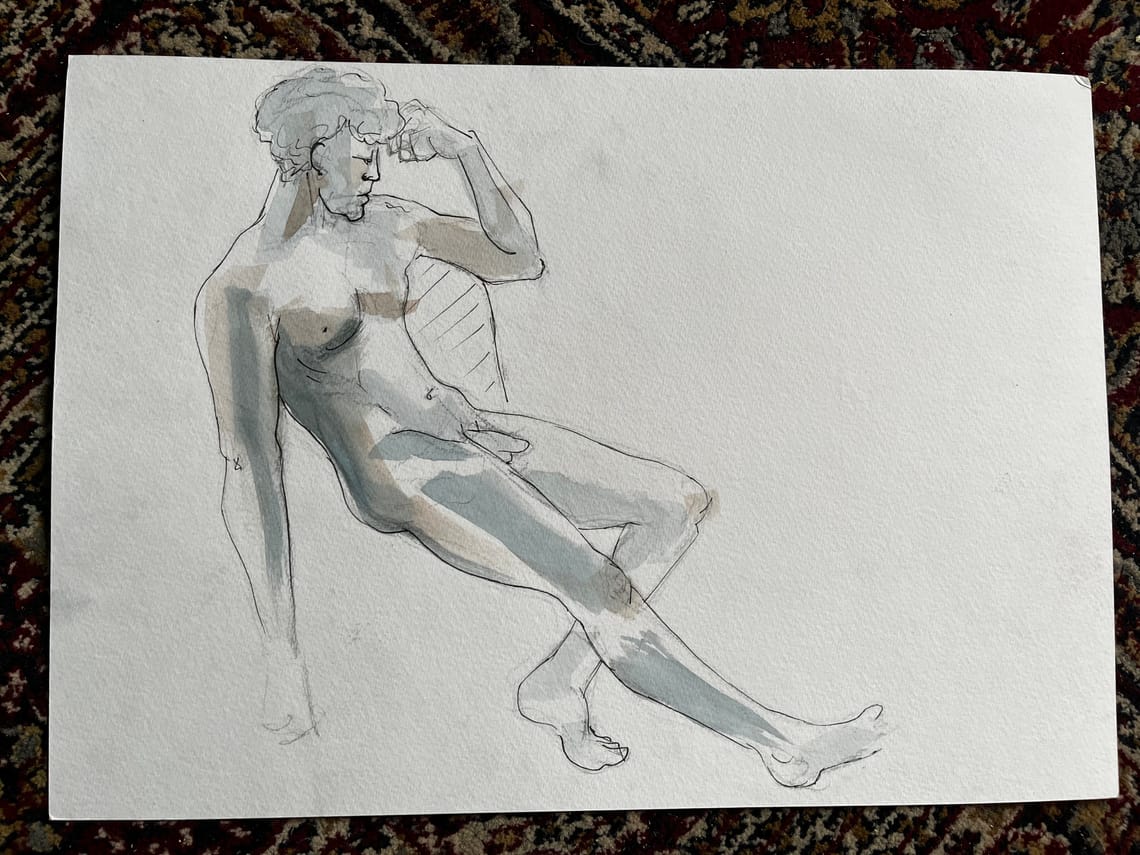 Life drawing, Nov 2025