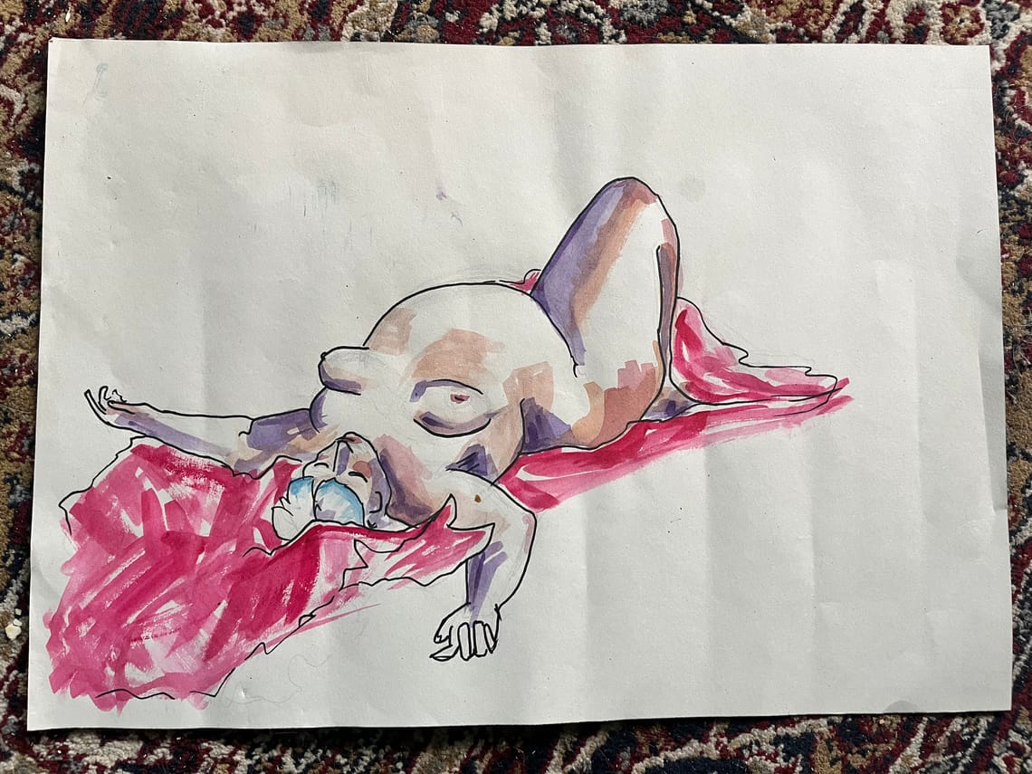 Costume Life Drawing, Jan 2025